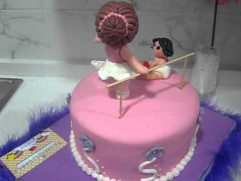 Tarta de bailarina - YouTube