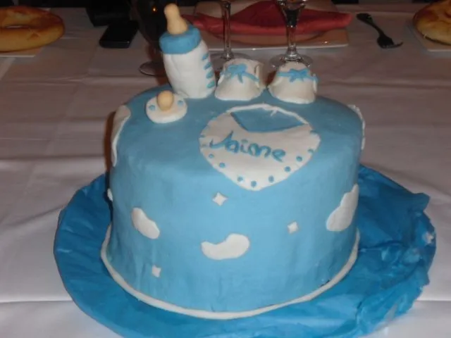 TARTA BAUTIZO DE JAIME
