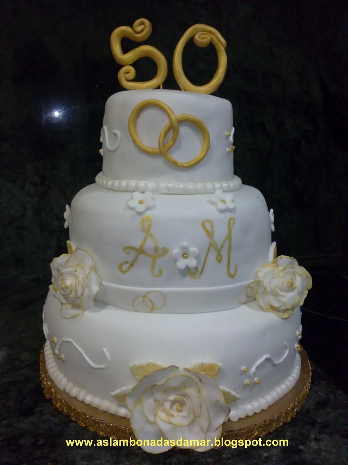 TARTA BODAS DE ORO (EL ORIGEN) - AS LAMBONADAS DA MAR OURENSE TARTA BODAS DE ORO (EL ORIGEN) - AS LAMBONADAS DA MAR OURENSE