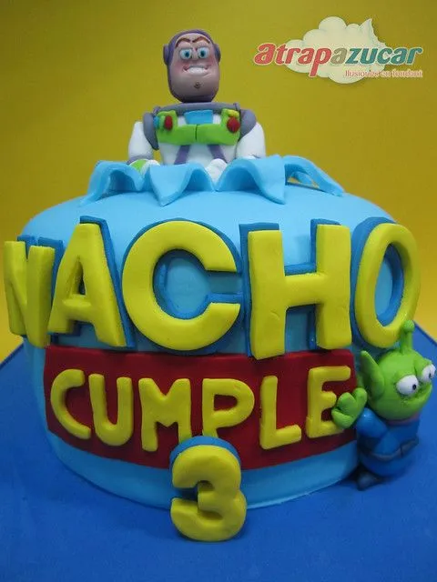 tarta Buzz Lightyear y marciano | Flickr - Photo Sharing!