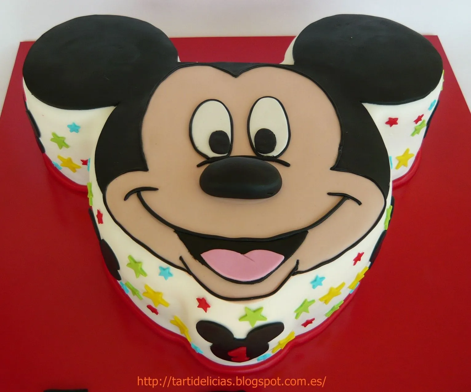 TARTA CARA MICKEY - Imagui