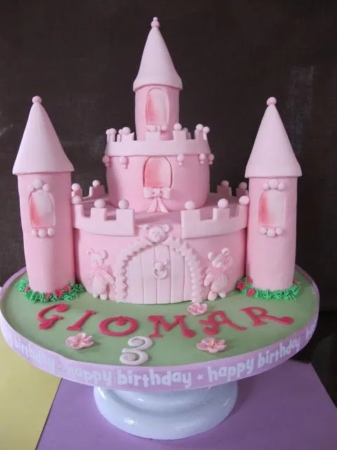 Tarta castillo | FIESTA PRINCESAS | Pinterest