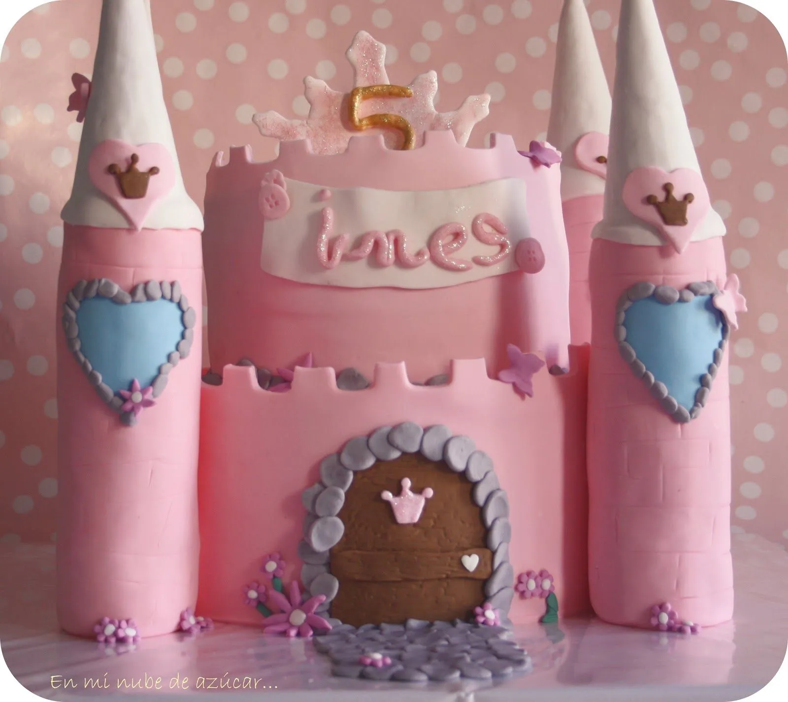 Tarta Castillo de Princesas ~ En mi nube de azucar.... Tarta Castillo de Princesas ~ En mi nube de azucar....