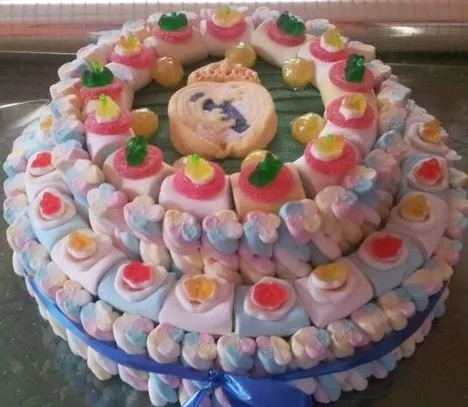 Tarta de chuches real madrid paso a paso - Imagui Tarta de chuches real madrid paso a paso - Imagui