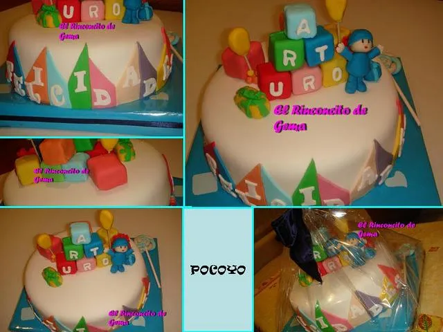Tarta cumpleaños pocoyo - Paperblog