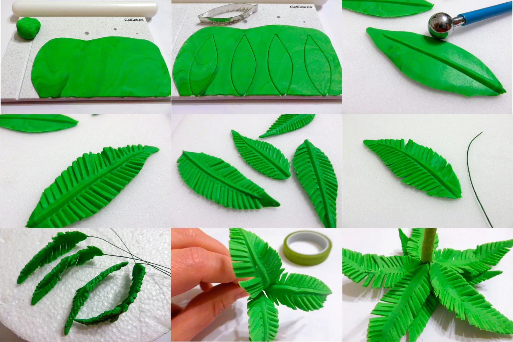 Tarta Enjoy California y un Tutorial de Palmera - Dulces Historiados Tarta Enjoy California y un Tutorial de Palmera - Dulces Historiados