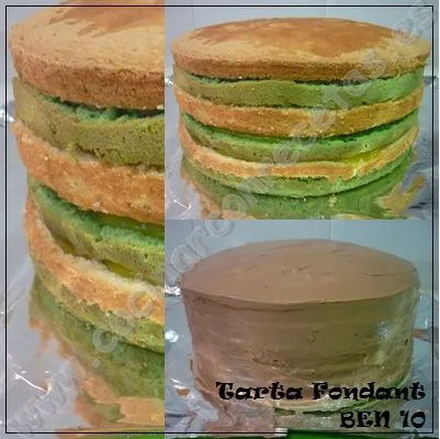 TARTA FONDANT BEN 10 | Cocinar Con Recetas