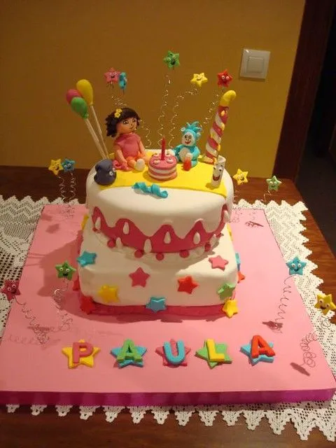 Pasteles de Dora la exploradora de fondant - Imagui Pasteles de Dora la exploradora de fondant - Imagui