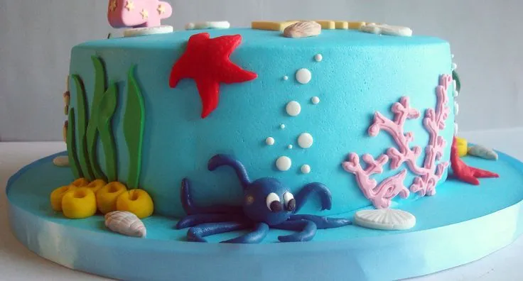 Tarta de fondo marino https://www.facebook.com/Monsucre ... Tarta de fondo marino https://www.facebook.com/Monsucre ...