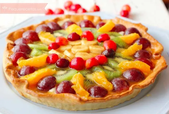 Tarta de frutas | PequeRecetas
