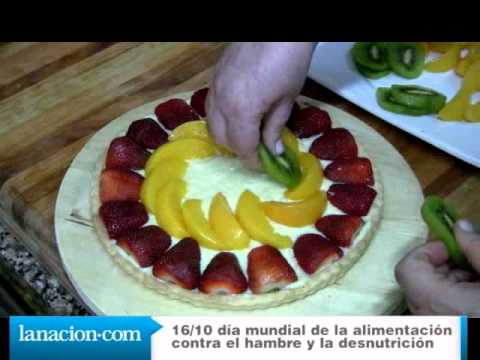 Tarta de frutas varias.flv - YouTube