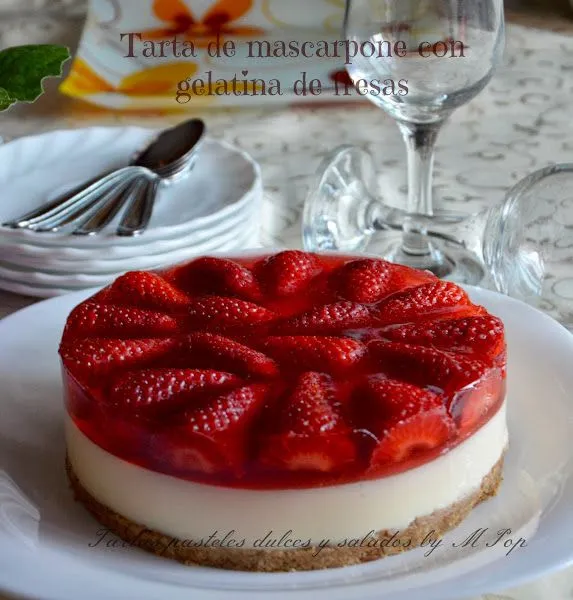 tarta con gelatina | Cocinar en casa es facilisimo.com