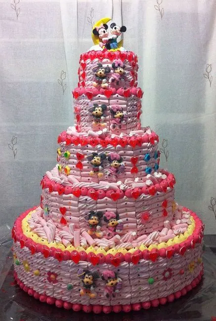 Tarta de gominolas para barra libre - Manualidades - Foro Bodas.net