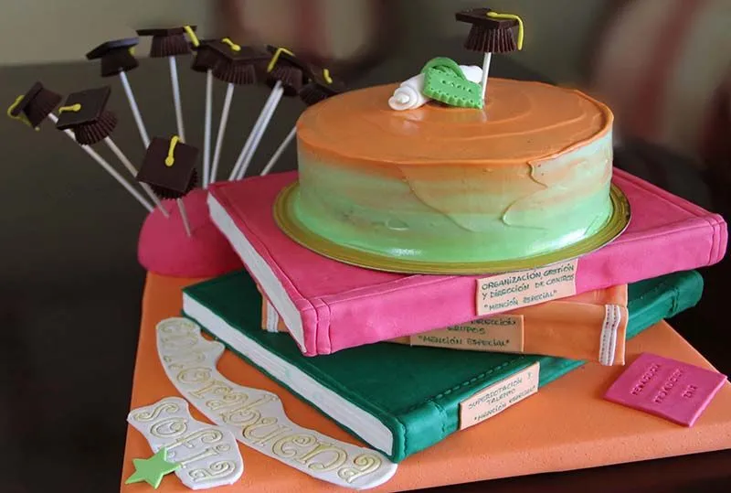 Tarta de graduación de Zanahoria | de vainilla y chocolate