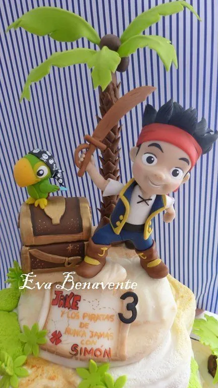 Tarta Jake y los piratas del pais de nunca jamas | Cocinar en casa ... Tarta Jake y los piratas del pais de nunca jamas | Cocinar en casa ...