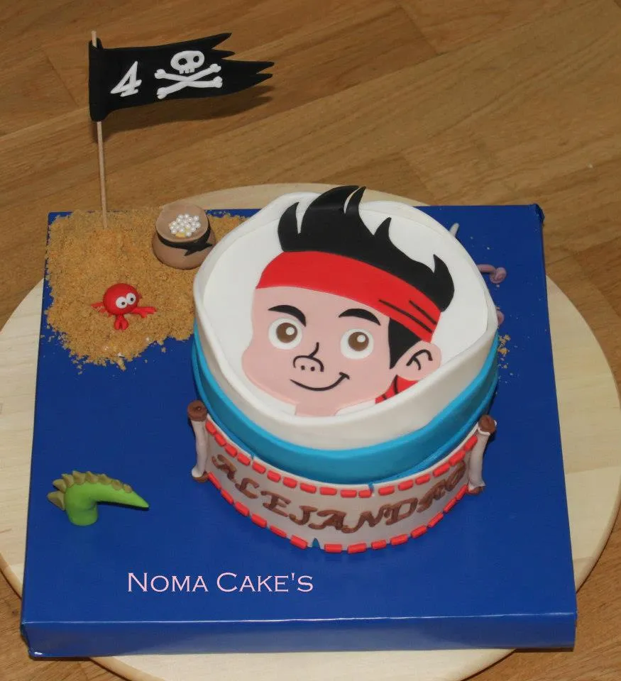 Tarta Jake y los piratas de Nunca Jamás | Equilibra't & Noma Cake's Tarta Jake y los piratas de Nunca Jamás | Equilibra't & Noma Cake's