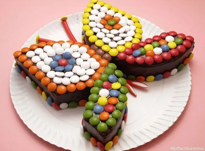 Torta en forma de mariposa - Imagui