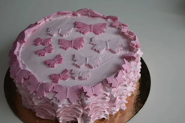 tarta de mariposas | fotos de Curiosas