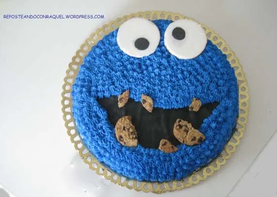 Tarta Monstruo de las Galletas (Tricky) | Reposteando con Raquel