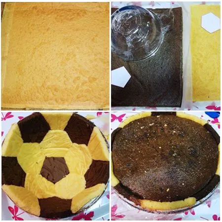 Tarta para la Final del Mundial de Fútbol! | PequeRecetas Tarta para la Final del Mundial de Fútbol! | PequeRecetas