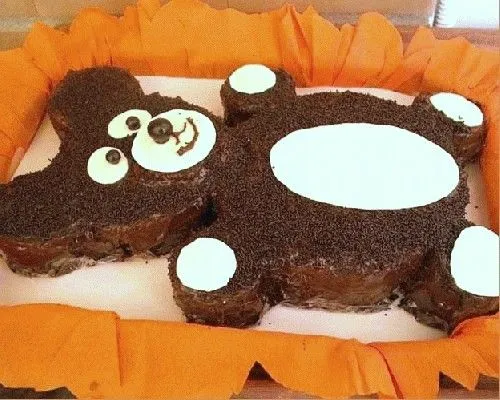 MI TARTA DE OSITO!!! GRACIAS A CARLOSVALENCIA - MundoRecetas.com