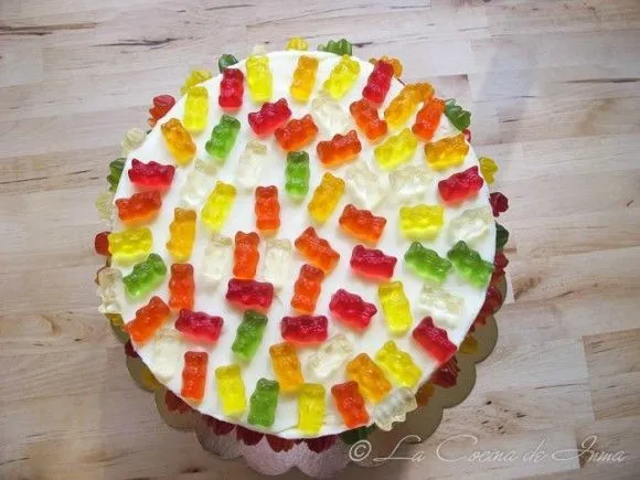 Tarta de Ositos de Goma y Cumpleaños | La Cocina de Inma López Tarta de Ositos de Goma y Cumpleaños | La Cocina de Inma López