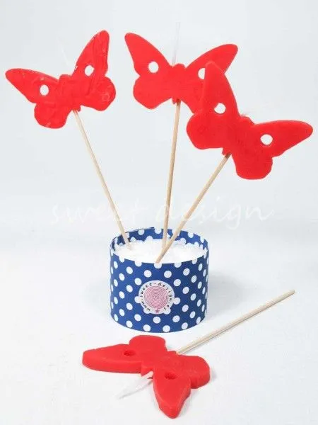 Tarta Dos Pisos Negra, Roja y Azul | Sweet Design