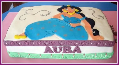 Tarta princesa Yasmine |