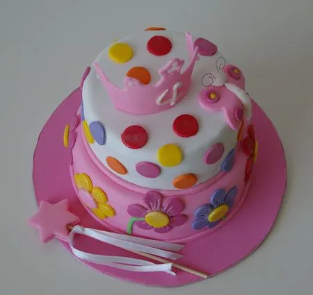 Tartas de princesas de fondant - Imagui