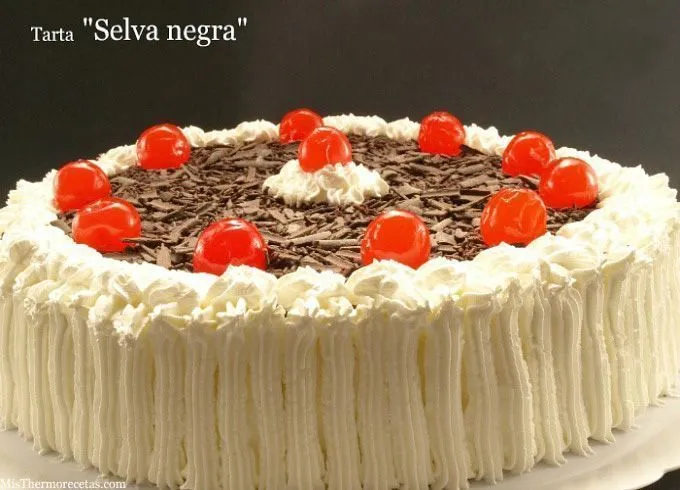 Tarta Selva Negra | Recetas Thermomix | MisThermorecetas