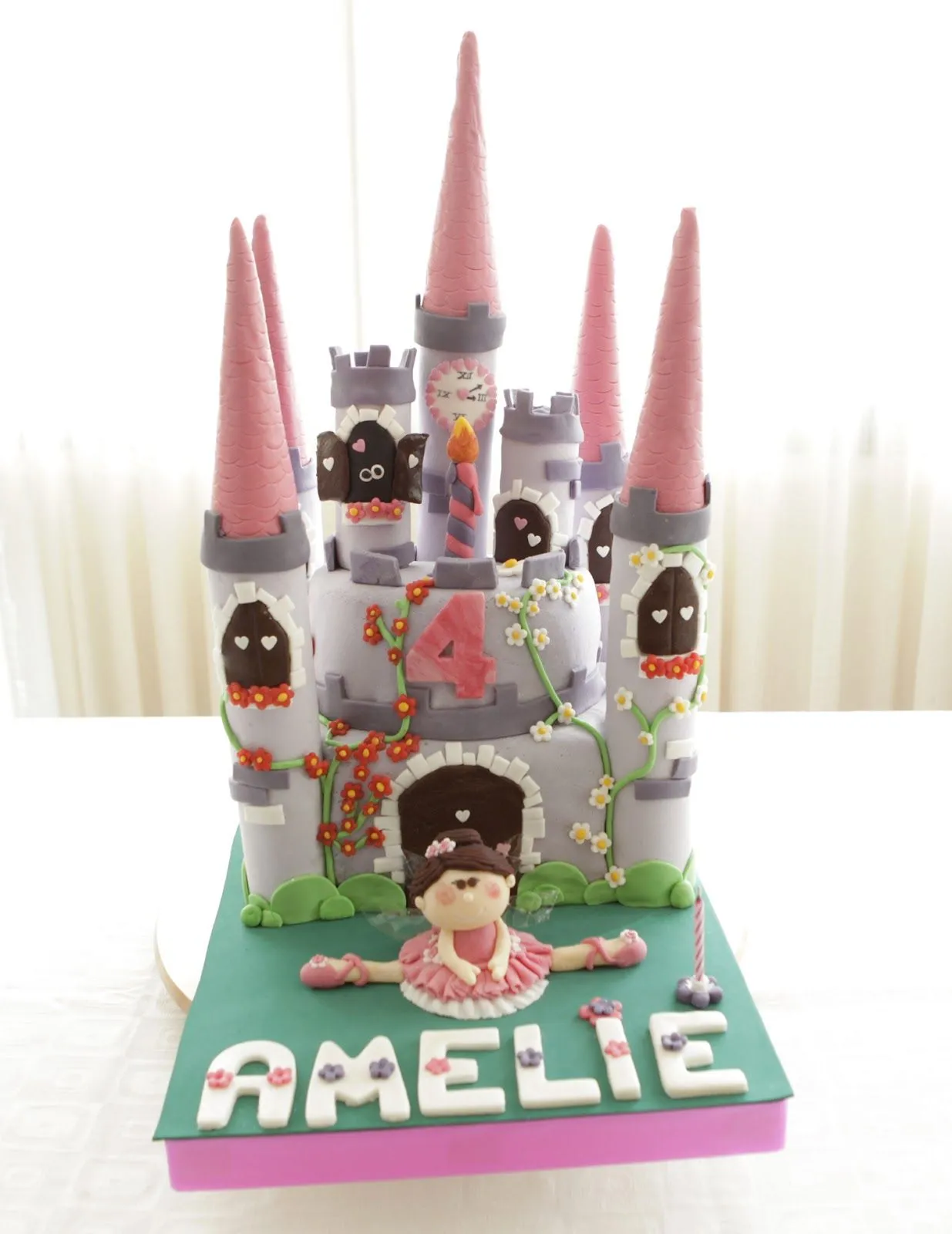 TartaFantasía: Tarta Castillo de Princesas... o de bailarina