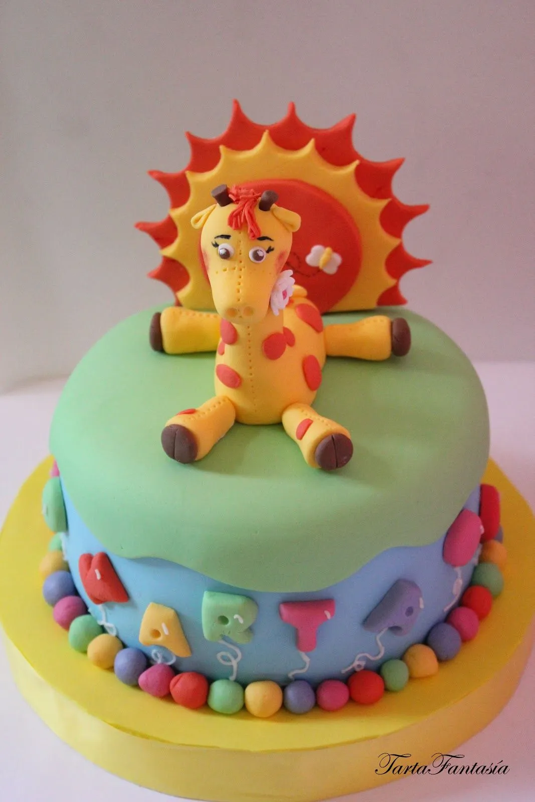 TartaFantasía: Tarta Jirafa y Sol