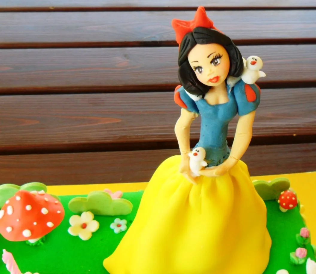 Tartas Artisticas.: TARTA BLANCANIEVES