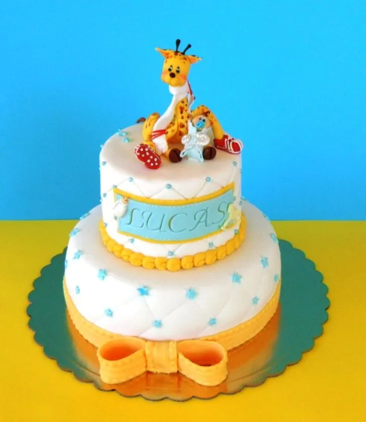 Tartas Artisticas.: TARTA FONDANT JIRAFA PARA LUCAS, BIENVENIDO BEBE! Tartas Artisticas.: TARTA FONDANT JIRAFA PARA LUCAS, BIENVENIDO BEBE!