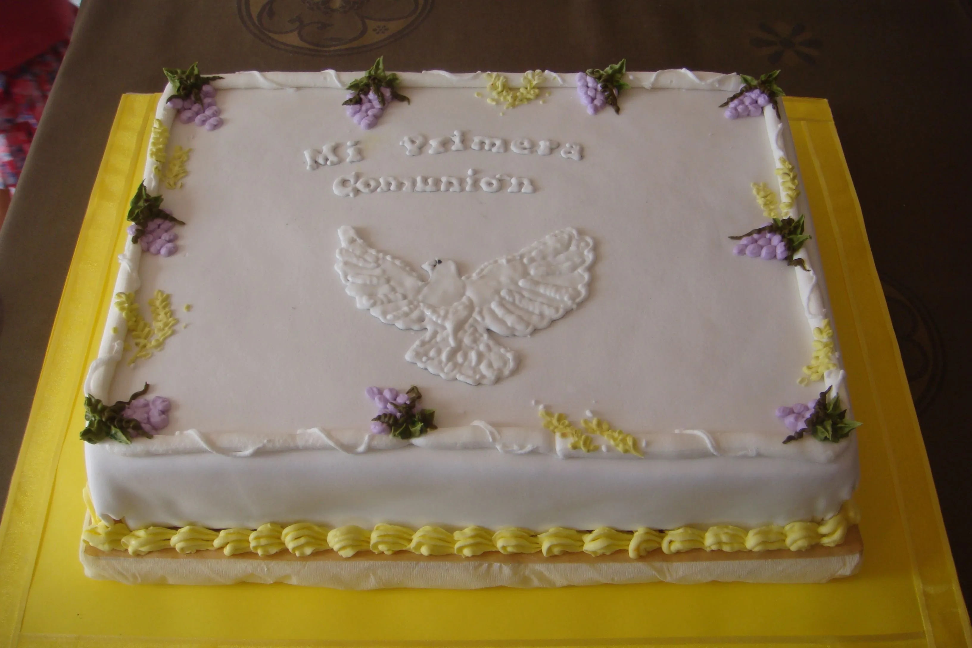 decoración de tartas de comunión | Fiesta y Pasteles