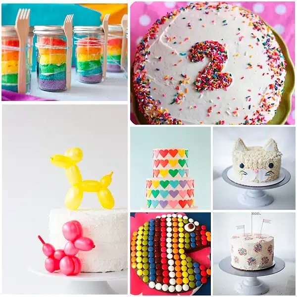 Tartas de cumpleaños ¡7 ideas fáciles y divertidas! | PequeRecetas Tartas de cumpleaños ¡7 ideas fáciles y divertidas! | PequeRecetas