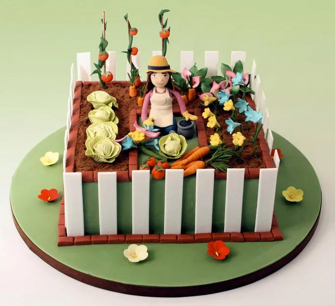 Tartas decoradas con fondant - Paperblog
