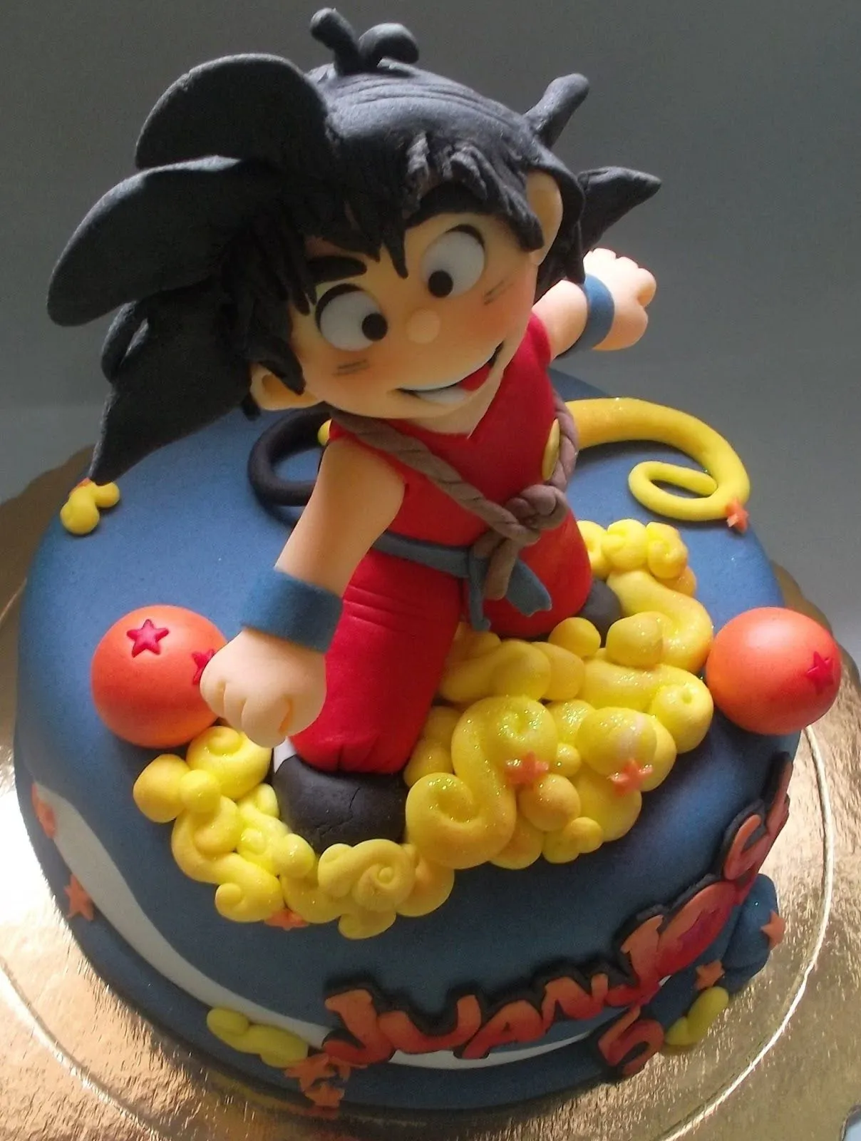 LAS TARTAS DE ELENA: GOKU BOLA DE DRAGÓN