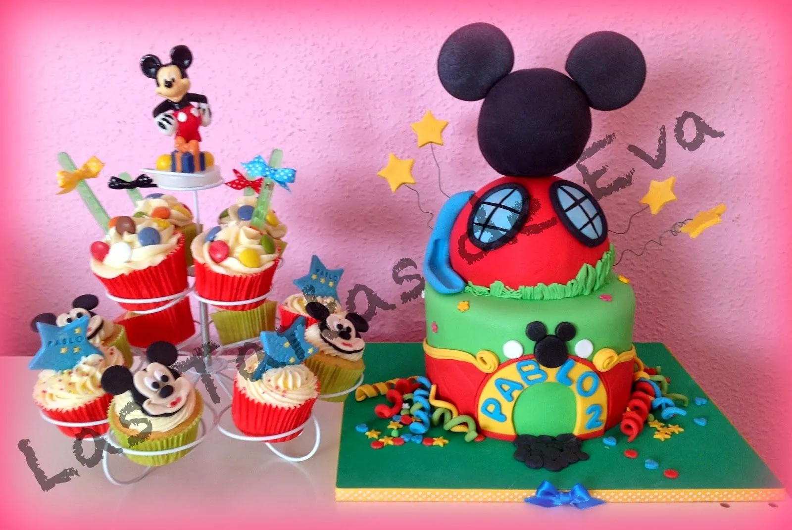 Las Tartas de Eva: ☆ ✪ ✫ Tarta de La Casa de Mickey Mouse para ...