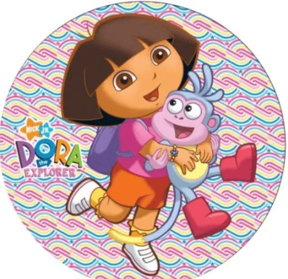 Tartas de fondant Madrid: TARTA FONDANT DORA LA EXPLORADORA Tartas de fondant Madrid: TARTA FONDANT DORA LA EXPLORADORA