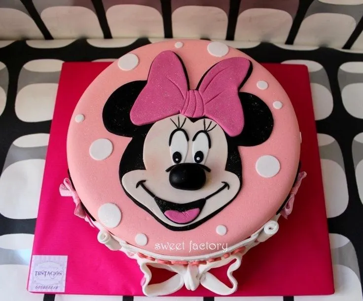 TARTAS FONDANT on Pinterest | Minnie Mouse Party, Minnie Mouse and ...