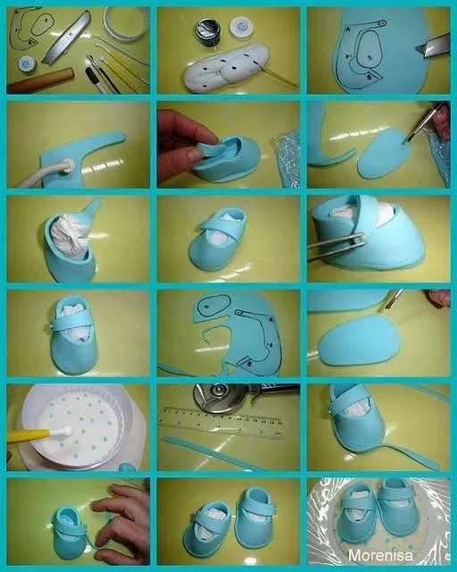 Tartas, Galletas Decoradas y Cupcakes: Paso a Paso Zapatos ... Tartas, Galletas Decoradas y Cupcakes: Paso a Paso Zapatos ...