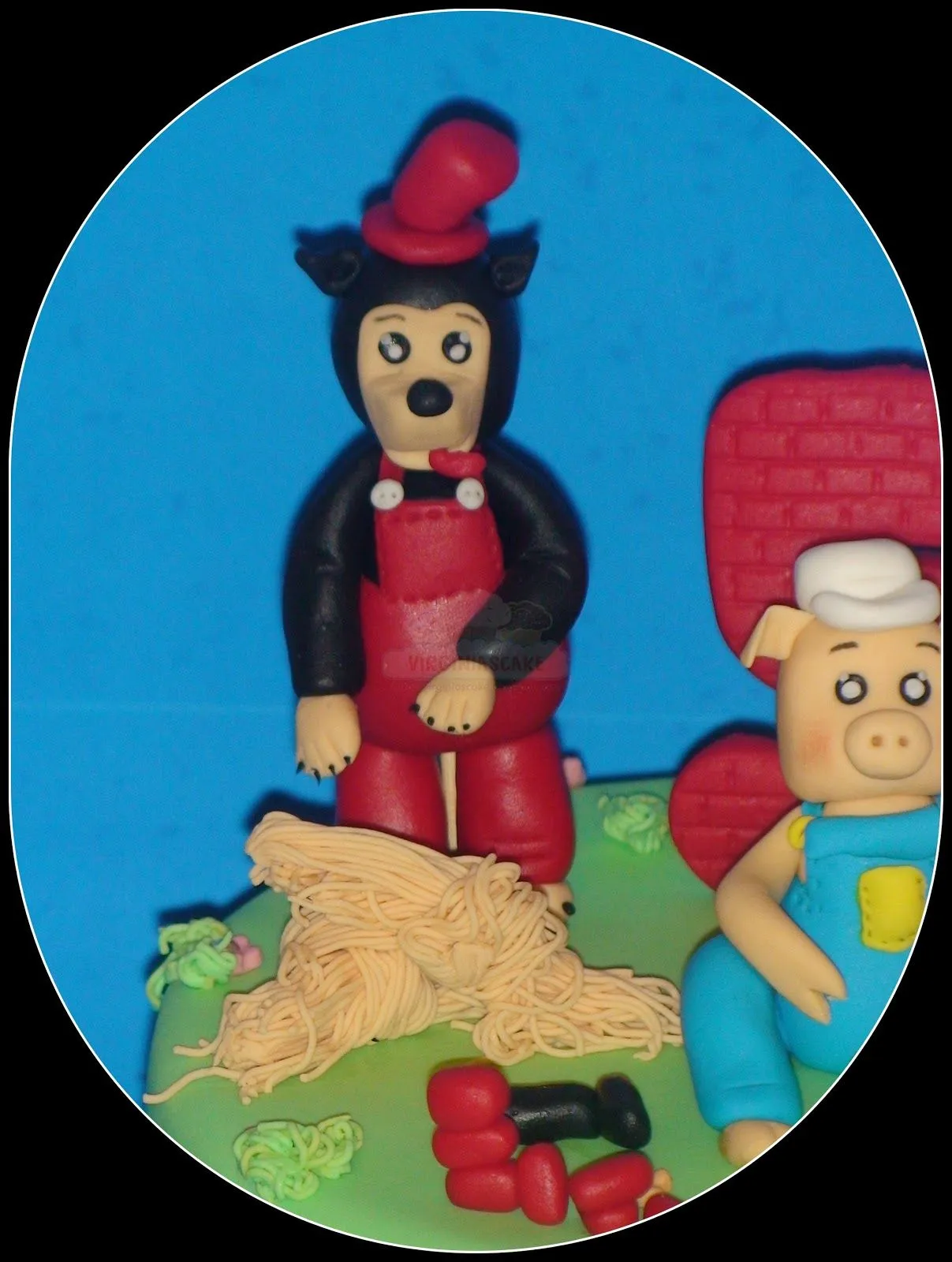 Tartas y Galletas decoradas con fondant, Infantiles
