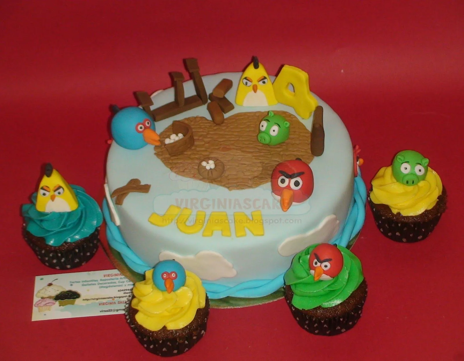 Tartas y Galletas decoradas con fondant, Infantiles Tartas y Galletas decoradas con fondant, Infantiles