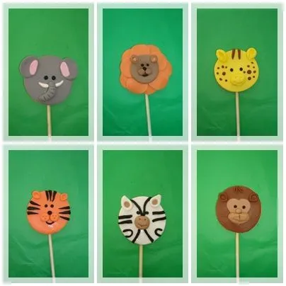 Tartas Merche: Tarta animales de la selva