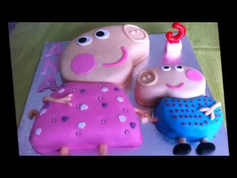 Tartas de Peppa Pig - YouTube