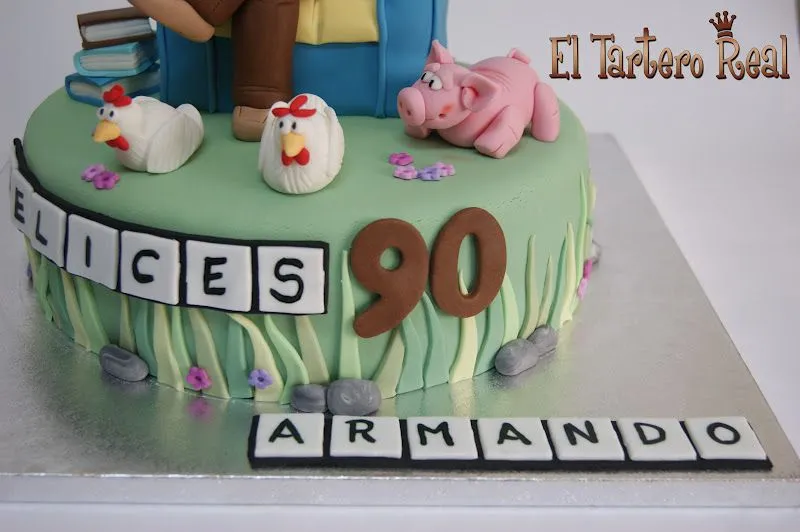 El Tartero Real: Tarta para el abuelo Armando El Tartero Real: Tarta para el abuelo Armando