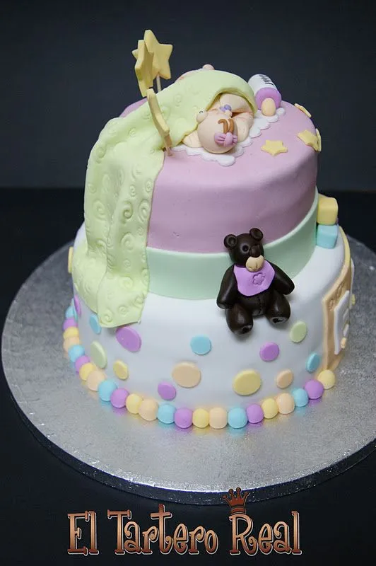 El Tartero Real: Tarta de bautizo para Elsa El Tartero Real: Tarta de bautizo para Elsa