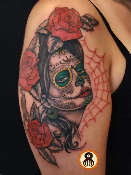 TATUAJES DE CALAVERAS DE AZÚCAR