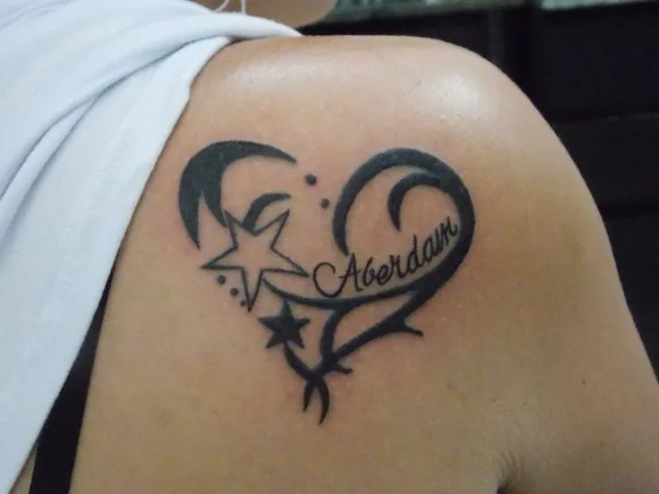 Tattoo coração tribal e nome. | tattoo | Pinterest | Tatuajes Tattoo coração tribal e nome. | tattoo | Pinterest | Tatuajes